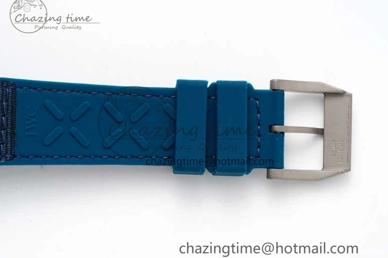 MIROTIME 0209 Mark XVIII IW328101 Blue Ceramic M+F 1:1 Best Edition Blue Dial on Blue Nylon Strap A Efficient 7066